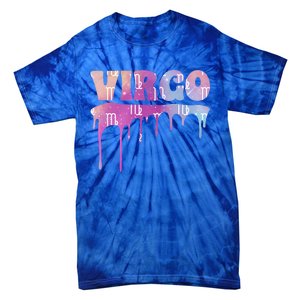 Virgo Zodiac Sign African American Virgo Astrology Gift Tie-Dye T-Shirt