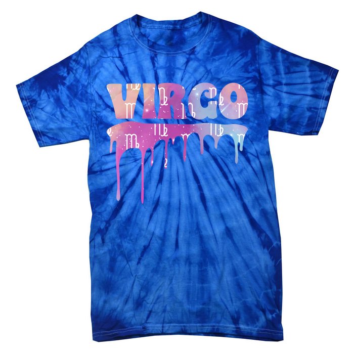 Virgo Zodiac Sign African American Virgo Astrology Gift Tie-Dye T-Shirt