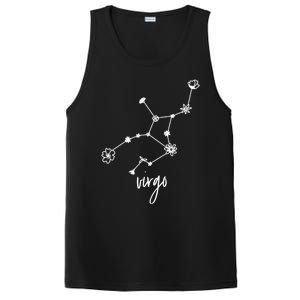 Virgo Zodiac Sign August September Birthday Floral Gift PosiCharge Competitor Tank