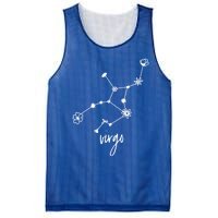 Virgo Zodiac Sign August September Birthday Floral Gift Mesh Reversible Basketball Jersey Tank