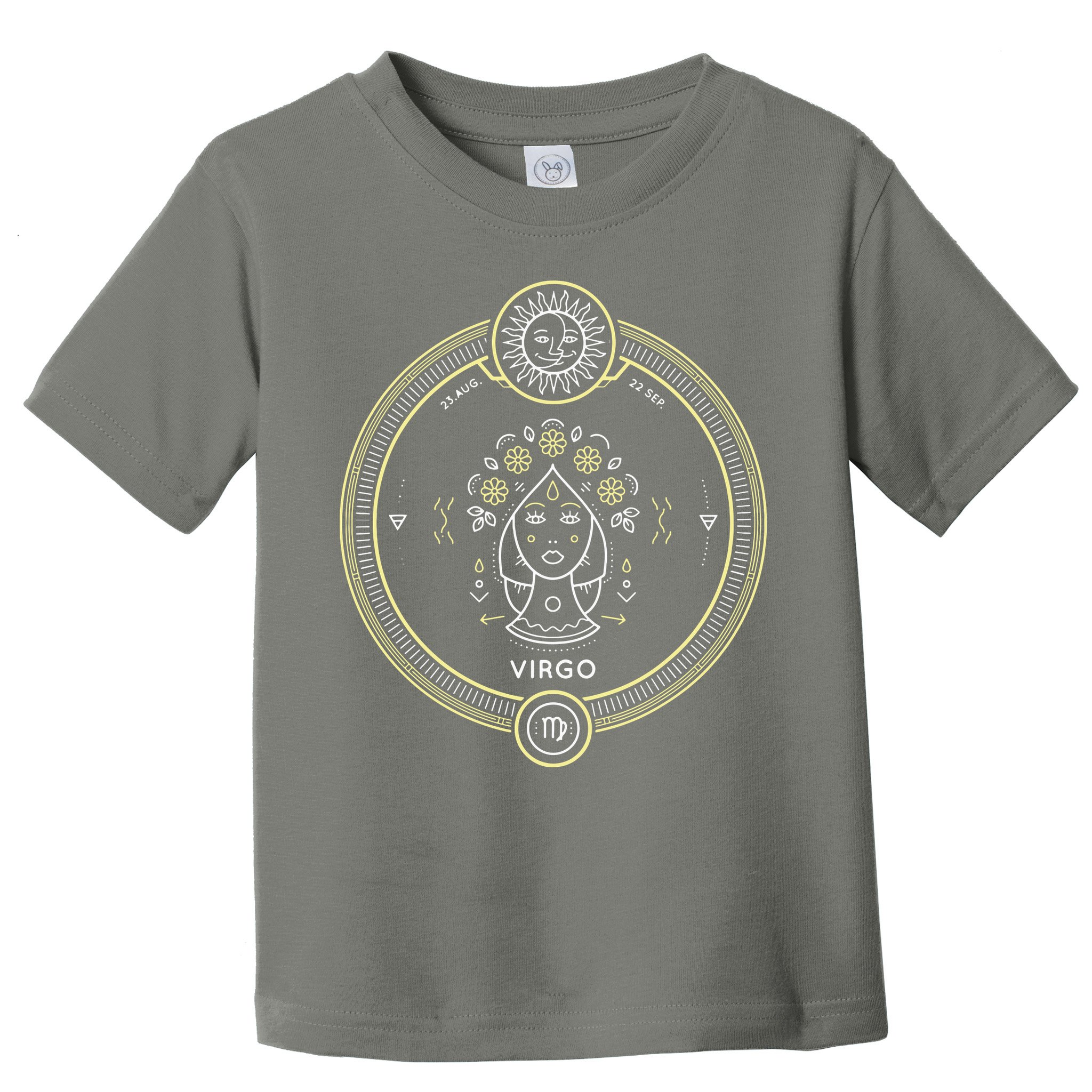 Virgo Zodiac Sign Horoscope Symbol Astrology Astronomy Toddler T-Shirt