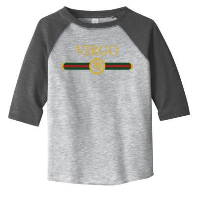 Virgo Zodiac Sep August Birthday Graphic Art Virgo Sign Toddler Fine Jersey T-Shirt
