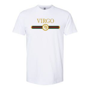 Virgo Zodiac Sep August Birthday Graphic Art Virgo Sign Softstyle CVC T-Shirt