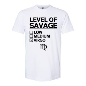 Virgo Zodiac Sign Apparel Best Funny Virgos Design Softstyle CVC T-Shirt