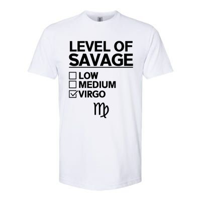 Virgo Zodiac Sign Apparel Best Funny Virgos Design Softstyle CVC T-Shirt