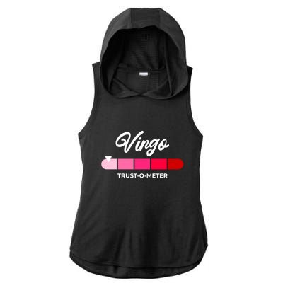 Virgo Zodiac Sign Facts Astrology Funny Astronomy Horoscope Cool Gift Ladies PosiCharge Tri-Blend Wicking Draft Hoodie Tank