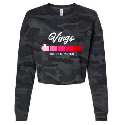 Virgo Zodiac Sign Facts Astrology Funny Astronomy Horoscope Cool Gift Cropped Pullover Crew