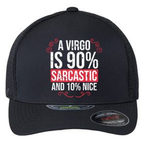 Virgo Zodiac Sign Facts Funny Birthday Astrology Horoscope Gift Flexfit Unipanel Trucker Cap