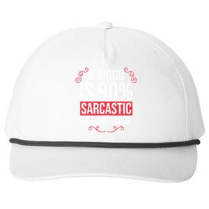 Virgo Zodiac Sign Facts Funny Birthday Astrology Horoscope Gift Snapback Five-Panel Rope Hat