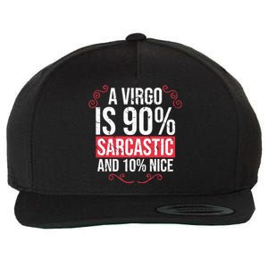 Virgo Zodiac Sign Facts Funny Birthday Astrology Horoscope Gift Wool Snapback Cap