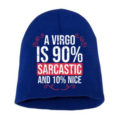 Virgo Zodiac Sign Facts Funny Birthday Astrology Horoscope Gift Short Acrylic Beanie