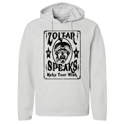 Vintage Zoltar Speaks Make Your Wish Performance Fleece Hoodie