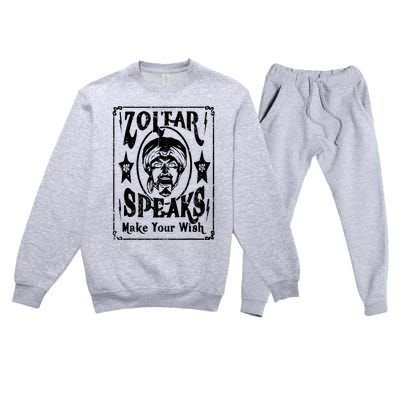 Vintage Zoltar Speaks Make Your Wish Premium Crewneck Sweatsuit Set