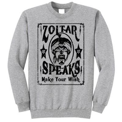 Vintage Zoltar Speaks Make Your Wish Tall Sweatshirt