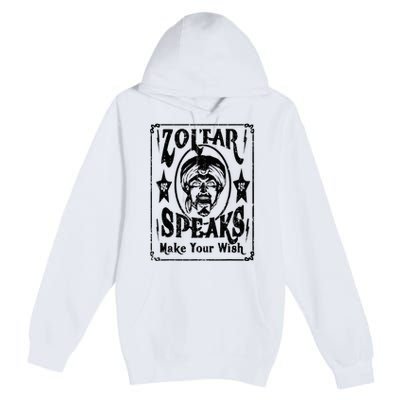 Vintage Zoltar Speaks Make Your Wish Premium Pullover Hoodie