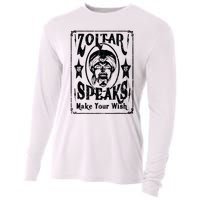 Vintage Zoltar Speaks Make Your Wish Cooling Performance Long Sleeve Crew