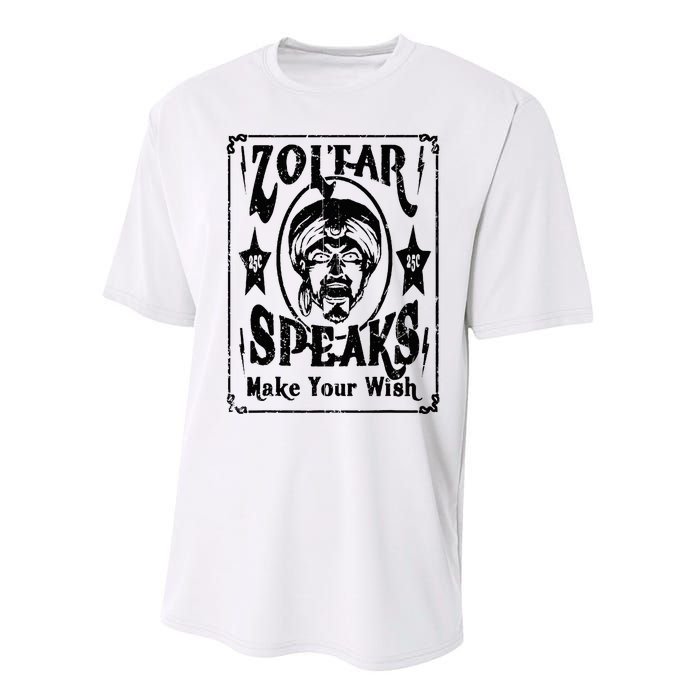 Vintage Zoltar Speaks Make Your Wish Performance Sprint T-Shirt