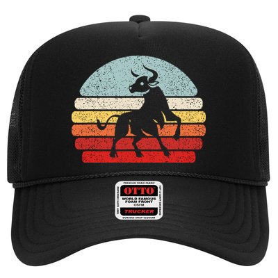 Vintage Zodiac Sign Taurus Trucker Hat