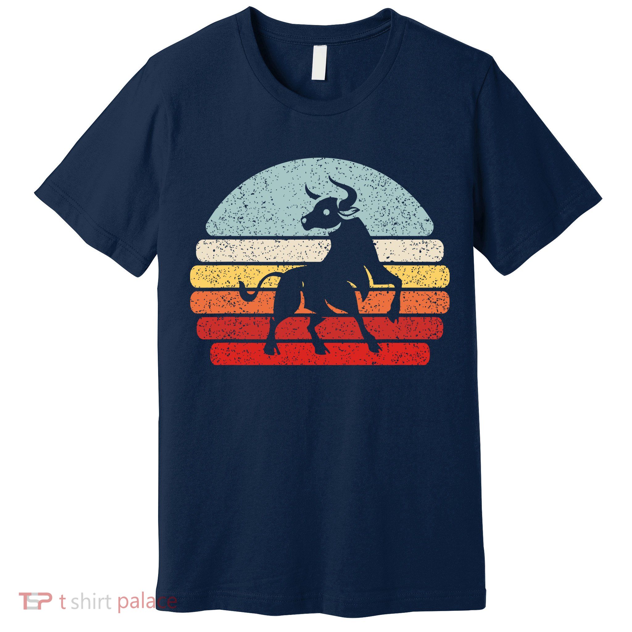 Vintage Zodiac Sign Taurus Premium T-Shirt