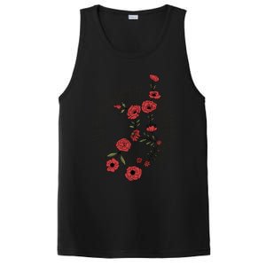 Virgo Zodiac Sign Planet Mercury Floral Stars Cute Gift PosiCharge Competitor Tank