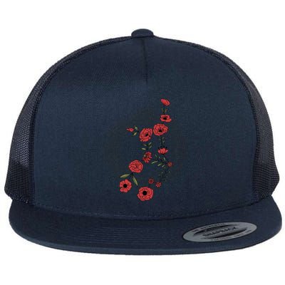 Virgo Zodiac Sign Planet Mercury Floral Stars Cute Gift Flat Bill Trucker Hat