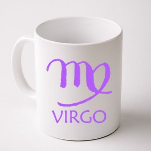 Virgo Zodiac Sign Purple August September Birthday Gift Coffee Mug