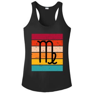 Virgo Zodiac Sign Retro Virgo Astrology Virgo Birthday Gift Ladies PosiCharge Competitor Racerback Tank