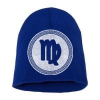 Virgo Zodiac Sign Gift Short Acrylic Beanie