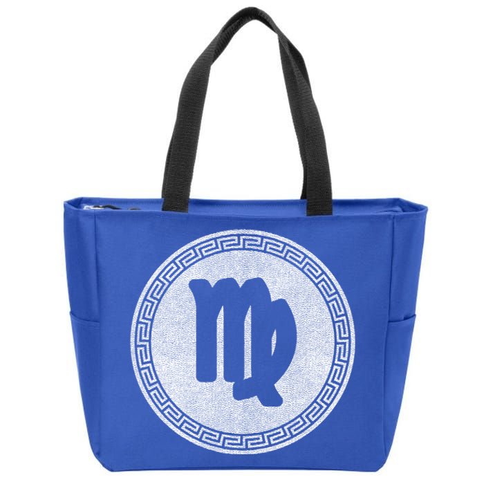 Virgo Zodiac Sign Gift Zip Tote Bag