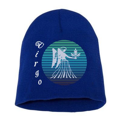 Virgo Zodiac Sign Gift Short Acrylic Beanie