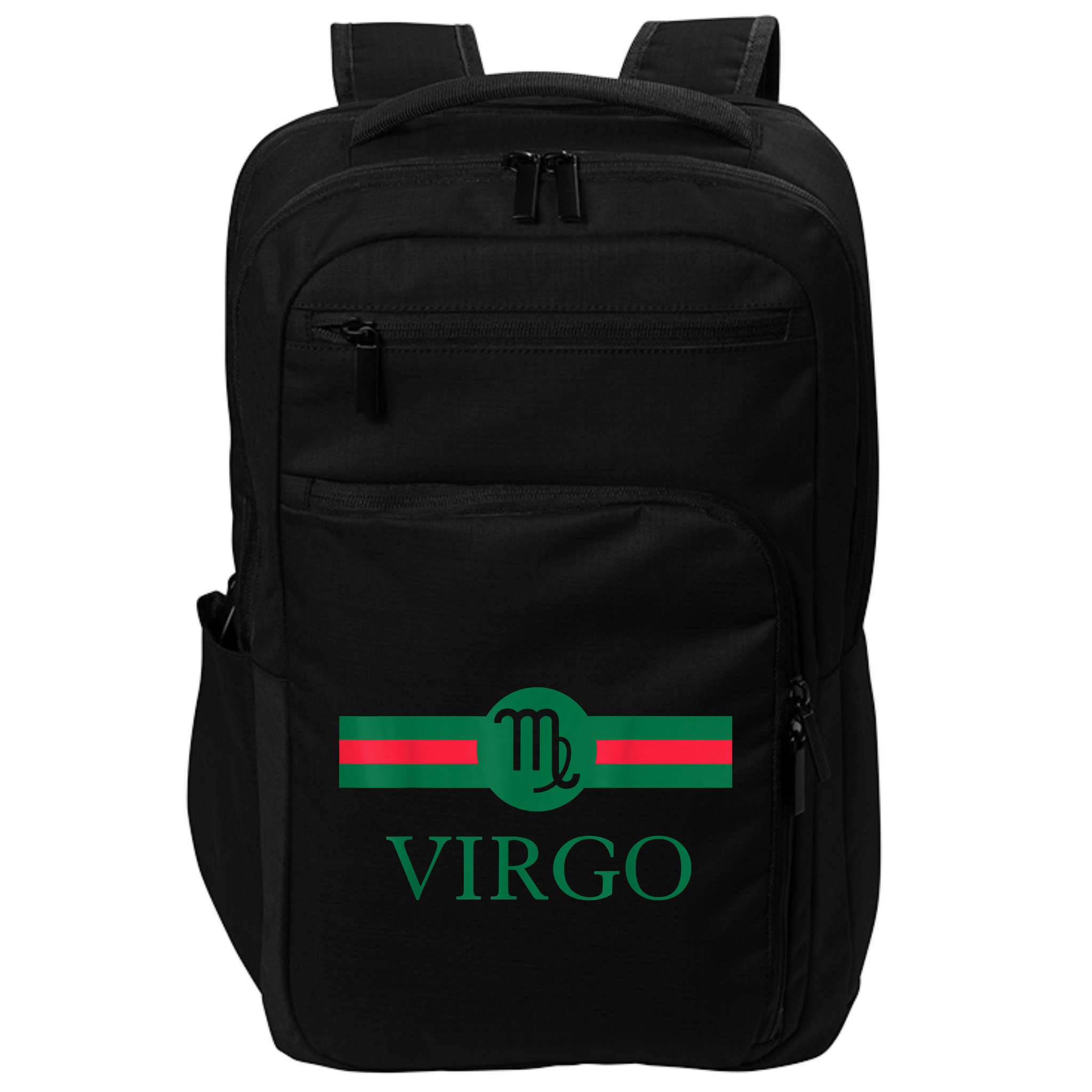 Virgo Zodiac Sign Birthday Funny Impact Tech Backpack