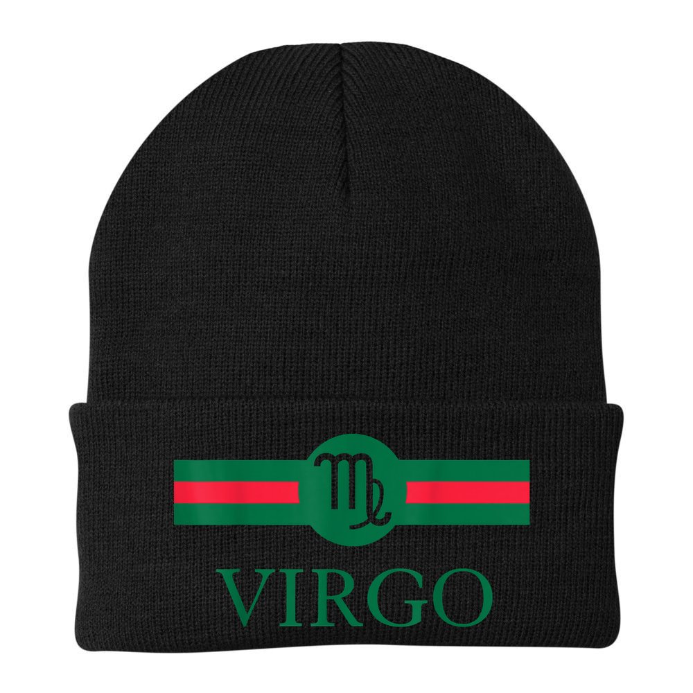 Virgo Zodiac Sign Birthday Funny Beanie