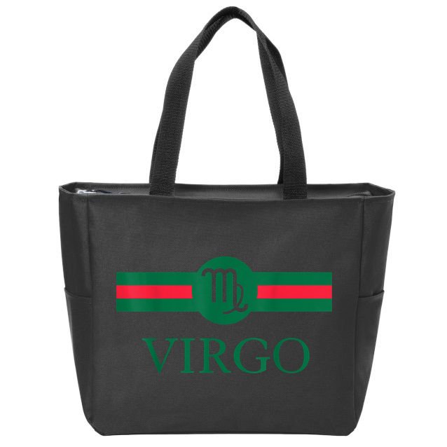 Virgo Zodiac Sign Birthday Funny Zip Tote Bag