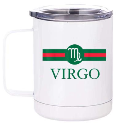 Virgo Zodiac Sign Birthday Funny 12 oz Stainless Steel Tumbler Cup