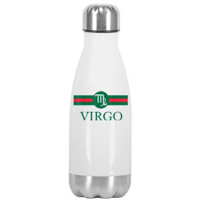 Virgo Zodiac Sign Birthday Funny Stainless Steel Insulated Water Bottle