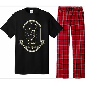 Virgo Zodiac Sign Virgo Constellation Astrology Horoscope Funny Gift Pajama Set