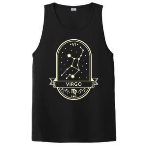 Virgo Zodiac Sign Virgo Constellation Astrology Horoscope Funny Gift PosiCharge Competitor Tank