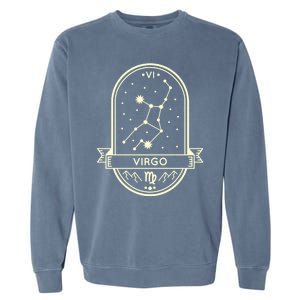 Virgo Zodiac Sign Virgo Constellation Astrology Horoscope Funny Gift Garment-Dyed Sweatshirt