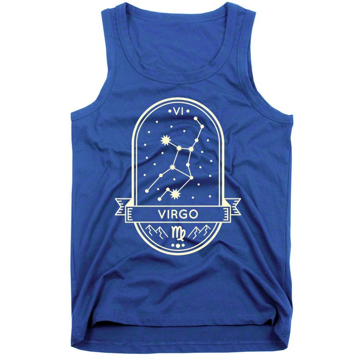 Virgo Zodiac Sign Virgo Constellation Astrology Horoscope Funny Gift Tank Top