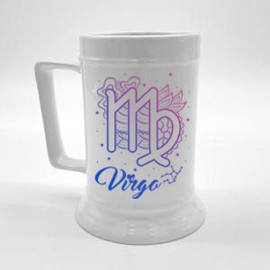 Virgo Zodiac Sign Astrology August September Birthday Virgo Meaningful Gift Beer Stein