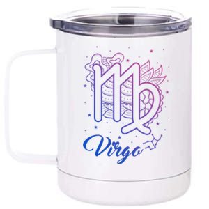 Virgo Zodiac Sign Astrology August September Birthday Virgo Meaningful Gift 12 oz Stainless Steel Tumbler Cup