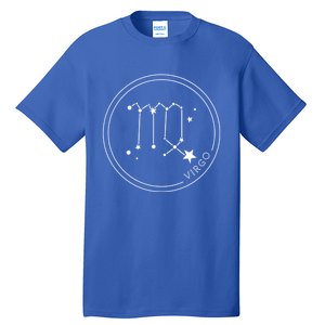 Virgo Zodiac Sign Constellation Gift Horoscope Cute Gift Tall T-Shirt