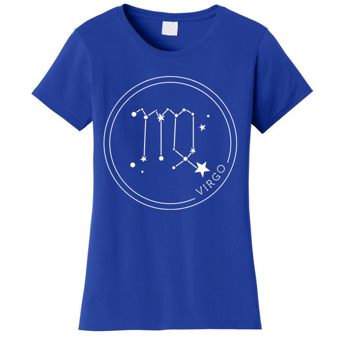 Virgo Zodiac Sign Constellation Gift Horoscope Cute Gift Women's T-Shirt