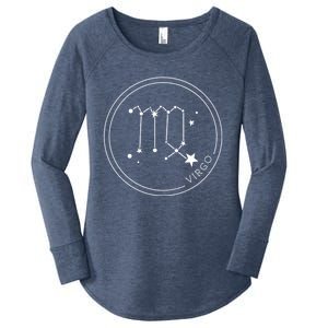 Virgo Zodiac Sign Constellation Gift Horoscope Cute Gift Women's Perfect Tri Tunic Long Sleeve Shirt