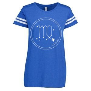 Virgo Zodiac Sign Constellation Gift Horoscope Cute Gift Enza Ladies Jersey Football T-Shirt