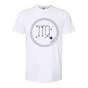 Virgo Zodiac Sign Constellation Gift Horoscope Cute Gift Softstyle CVC T-Shirt