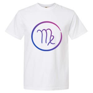 Virgo Zodiac Symbol Grunge Astrology Horoscope Virgo Gift Garment-Dyed Heavyweight T-Shirt