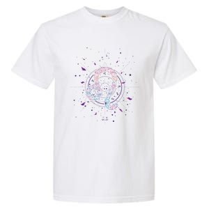 Virgo Zodiac Sign Floral Design Astrology Sign Virgo Gift Garment-Dyed Heavyweight T-Shirt