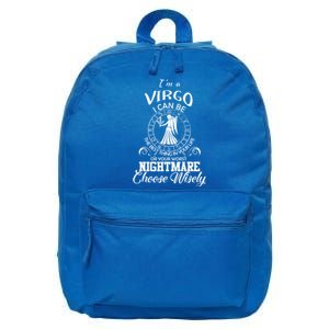 Virgo Zodiac Sign Funny Virgo Birthday Gift Great Gift 16 in Basic Backpack