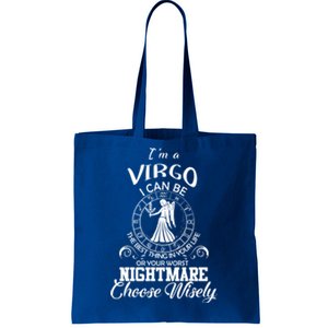 Virgo Zodiac Sign Funny Virgo Birthday Gift Great Gift Tote Bag